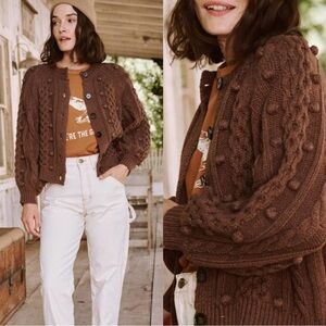 The Great Mountainside Cardigan
Sweater Dark Cedar Brown Size Xtra Small